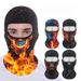 Summer Climbing Elastic Sweat-Absorbing Motorcycle Riding Head Cover Sunshade Ice Silk Cooling Printed Face Mask Outdoor Leisure Face Towel_desvips.com