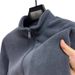 Double-Sided Polar Fleece Solid Color Cardigan Sweatshirt Men's Winter Warm Casual Stand Collar Jacket Coat_desvips.com