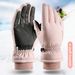 New Ski Gloves For Women Winter Warm Fleece Lined Thickened Windproof Waterproof Touchscreen Outdoor Cycling Climbing_desvips.com