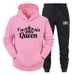 Autumn Winter Men's Plus Size Pullover Long Sleeve Hoodie Fashion Casual Solid Color Fleece Lined Thickened_desvips.com