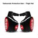 Training Partner Protective Gear: Thickened Thigh Pad For Boxing & Sanda, Kick Pad For Leg & Waist, Low Kick Pad For Training_desvips.com