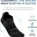 Toe For Men And Women Athletic Running Coolmax Five Finger Ankle/Quarter Socks Breathable Quick Dry Lightweight, 3 Pairs_desvips.com