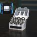 Lock Buckle Rope With Roller Tensioner 6 Hooks Heavy-duty Paracord Adjusters Easy Operation Quick Adjust Cable Puller_desvips.com