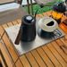 Portable Compact Stainless Steel Camping Table, Foldable Ultralight Desk For Picnic, BBQ, Tea & Outdoor Activities_desvips.com