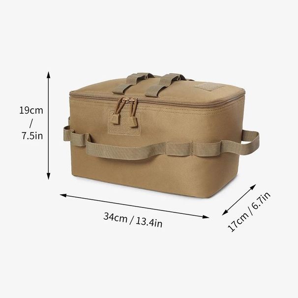 Outdoor Large Capacity Camping Bag Lightweight Storage Bag Portable Handbag Picnic Bag Cookware Utensils Tools Bags_desvips.com