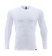 Men's Clothing Long-Sleeved Sports T-Shirt Running Quick-Drying Tights Fitness Breathable Training Outdoor Clothing Round Neck Sweatshirt_desvips.com