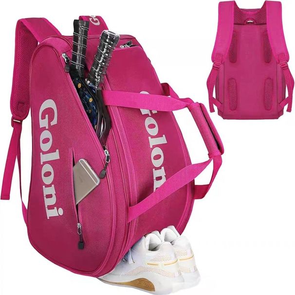 Large-capacity Foreign Trade Pickleball Backpack, Shoulder With Hand Strap, Holds 4 Rackets, Sports Bag_desvips.com