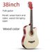 38 Inch Acoustic Guitar For Beginners: Entry-Level Practice Guitar_desvips.com