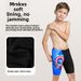 Children's Professional Training Swim Trunks Cartoon Color Block Boys' Five-Point Outdoor Quick-Dry Comfortable_desvips.com