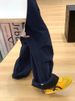 Navy Blue Waterproof Fleece-Lined Softshell Men's Autumn Winter American Paratrooper Work Outdoor Hiking Ski Pants_desvips.com