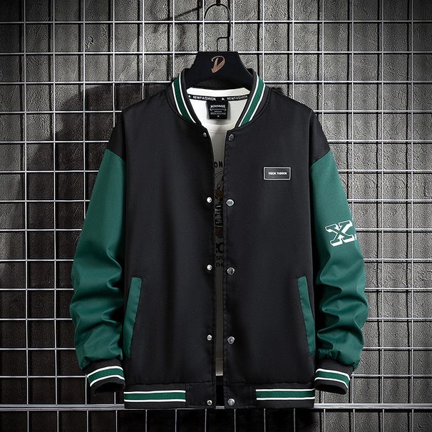 Men's Baseball Spring Autumn, Plus-size Outerwear Teenagers, Junior And High School Students, Casual Trendy Jacket For_desvips.com