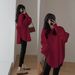 2026 New Spring Top With Shark Pants, Mid-Length White Inner Sweatshirt, Base Shirt For Women_desvips.com