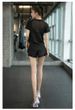 Slimming Short Sleeve + Shorts Sport Set, Breathable Quick-Dry For Fitness & Daily Wear_desvips.com