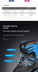 Kids Skates Glitter PU Wheel Roller Skates Roller Skates Anti-slip_desvips.com