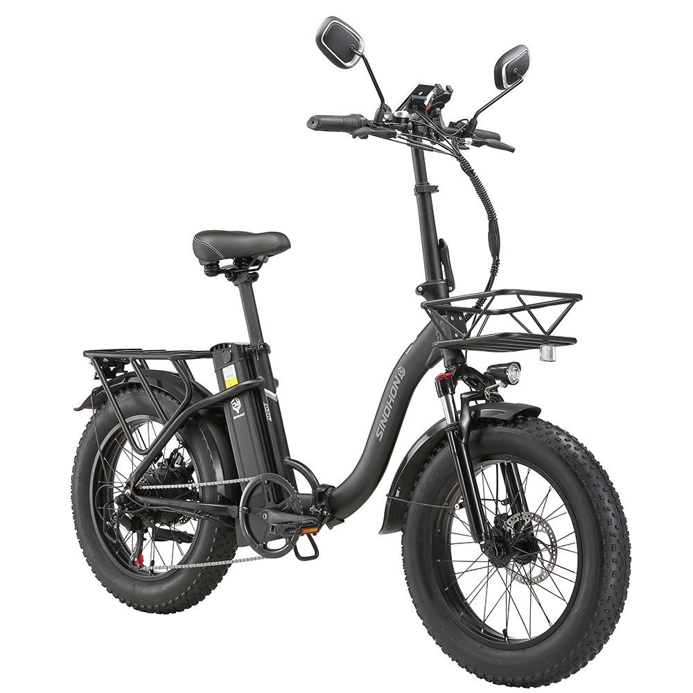 SINOHON B20 Low‑Step Electric Bike With 48V 15Ah Battery_desvips.com