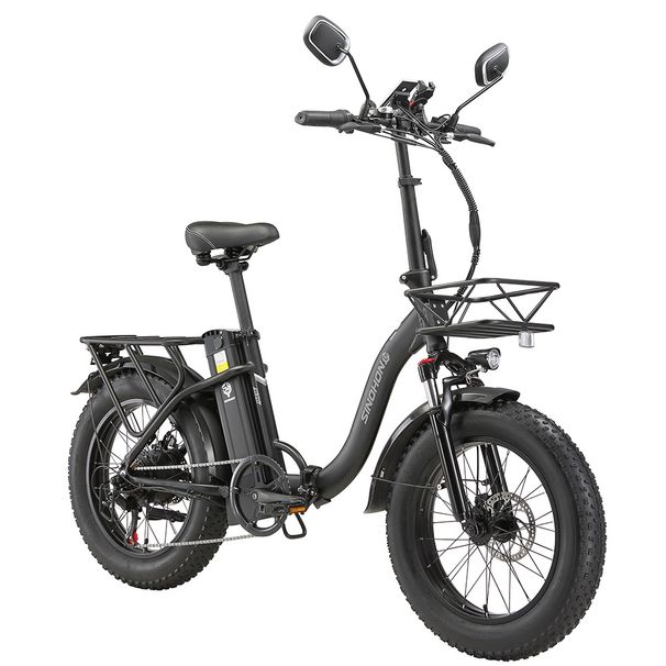 SINOHON B20 Low‑Step Electric Bike With 48V 15Ah Battery_desvips.com