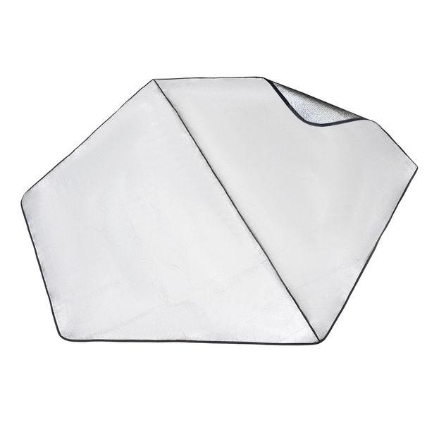 Qunature Aluminum Mat Sleeping Mat Picnic Mat 240*240cm Outdoor Tent Mat Portable NEW_desvips.com