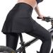 NOKO-ARSUXEO Cycling Clothes Women's Spring And Autumn Outdoor Road Bike Anti-exposure Long Skirt Pants High Waist Silicone Shock-absorbing Sponge_desvips.com