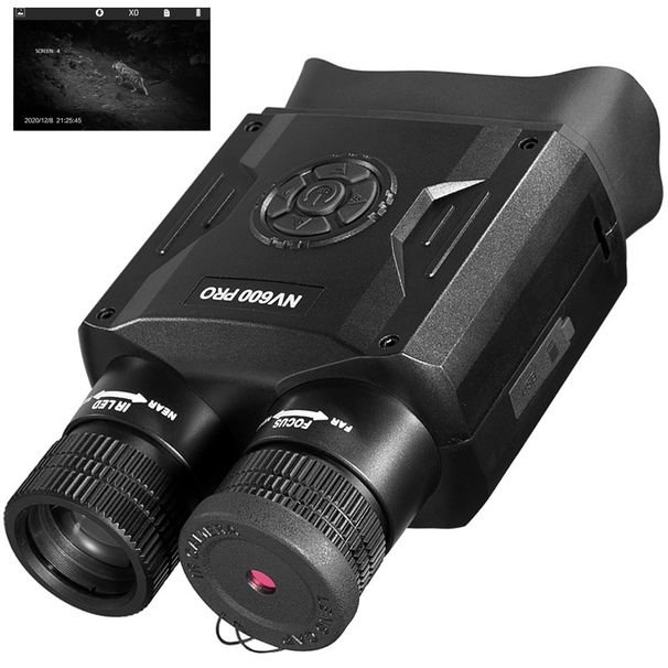 New Large Screen Dual Lens HD Infrared Digital Device NV600 PRO Day Photo And Video Full Night Vision_desvips.com