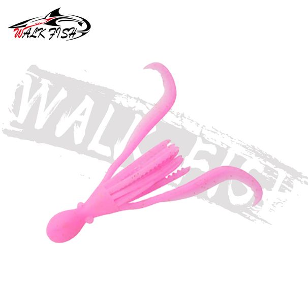 WALK FISH 4.9g Soft Luminous Octopus Skirts Lures High Elastic Simulation Silicone Tuna Trolling Skirted Squid Jigging Sea Bait_desvips.com