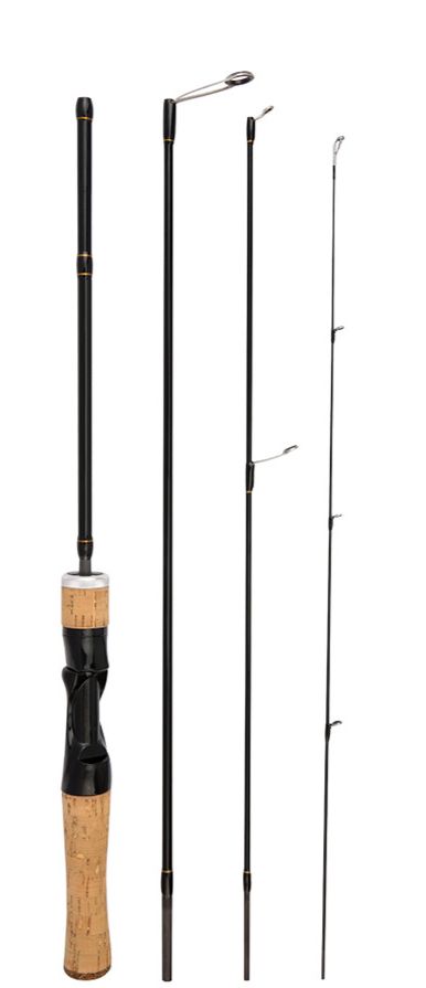 Fishing Rods Multi Section Lure Rod Portable UL Fishing Rod Fishing Gear 1.8m Carbon Multi Section EVA Grip Straight Handle Lure_desvips.com