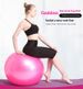 PVC Yoga Ball Thickened Explosion Proof Super Large Dragon Ball Pilates Yoga (Diameter 55cm)_desvips.com