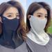 Sun Protection Mask For Women, Full Face UV Protection, Cover, Cycling Driving Veil, Ice Silk Sunshade Mask, Summer Neck_desvips.com