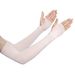 Ice Silk Arm Sleeves For Women Quick Drying Summer Outdoor Sports Sun Protection UV Protection Finger Sleeves For Cycling_desvips.com