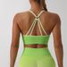 AMS7347 Women's Fitness Shorts Set Elastic Tight High Waist Hip Lift Gradient Color Bra Yoga Wear_desvips.com
