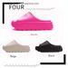 Women's 5.5CM Platform Slides - Ultra Soft Memory Foam Non-Slip Sole Fashionable Outdoor Wear Trendy & Comfortable_desvips.com