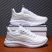 Women's Shoes Sneakers Women's New Running Shoes Shock Absorption Shoes Soft Bottom Mesh Casual Shoes Breathable Running Shoes_desvips.com