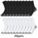 10/20/30 Pairs Men's Classic Crew Unisex Sports For Men Running Basketball Anti-slip Socks Outdoor All Seasons_desvips.com