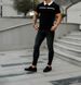 2023 New Slim Fit Colored Stand Up Collar Sports And Casual Vertical Stripe Short Sleeved Youth Men's Wear_desvips.com