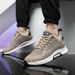 Sneakers Men Height Increase Insoles 6cm Elevator Shoes Chunky Taller Heel Lift Plus Size 37-46_desvips.com
