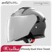 AD New Electric Motorcycle Helmet, Unisex, Full Face Helmet, Warm In Autumn And Winter, 3/4 Partial Helmet, Anti Fog._desvips.com
