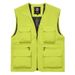 Men's Outdoor Vest, New Style, Multi Pocket, Quick Drying, Thin, Suitable For Fishing, Hiking, And Photography; Logo Compatible Vest._desvips.com