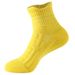 Men's Professional Sports Socks Marathon Running Mid Calf Terry Cloth Sole Non-Slip Shock Absorbing For Badminton Basketball Plus Size_desvips.com