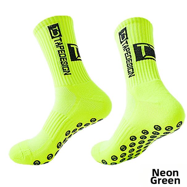 Men's TC Sports Socks Anti-Slip Sweat Wicking Odor Resistant Thickened Towel Soled Soccer Basketball Socks Shock Absorbing_desvips.com
