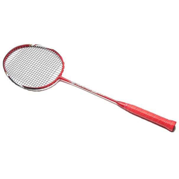 Aluminum Carbon Integrated 2-Pack Adult Sports Badminton Training High Elasticity Racket_desvips.com