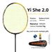 Adult 5U Full Carbon Fiber Badminton Racket Offense Defense Combination Single Competition Racket_desvips.com