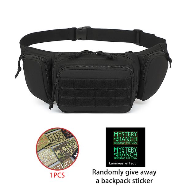 Outdoor Multifunctional Tactical Waist Bag, Wear-resistant Storage Diagonal Cross Bag_desvips.com