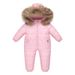 Kids Snowsuits Baby Boys' And Girls' Down Rompers, Bodysuits, And Outdoor Clothing_desvips.com