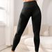 Cross-border European And American Sexy Knitted Butt-lifting Sports Leggings For Women, High-waisted Elastic Fitness_desvips.com