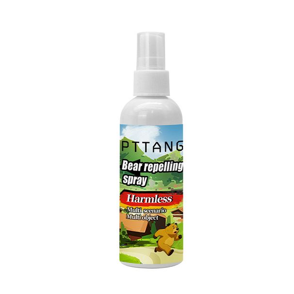 PTTANG Super Powerful Bear Repellent Spray 100ML | Large Capacity Unisex Outdoor Self-Defense_desvips.com