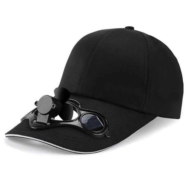 Outdoor Hiking Travel Solar Fan Cooling Baseball Hat Sport Cap Novelty Sun Hat_desvips.com