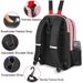 Waterproof Outdoor Sports Tennis Racket Lare Capacity Multi Function Backpack Independent Shoe Compartment Badminton_desvips.com