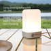 Outdoor Table Lamp Waterproof Camping Rechargeable Tent Canopy Colorful Atmosphere Camp Light_desvips.com