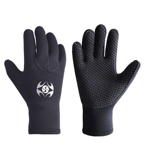 SLINX3mm Swimming Non-slip Wear-resistant Fishing Snorkeling Gloves, Warm And Cold-proof Diving Suit Gloves_desvips.com