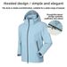 3-in-1 Women's National Standard Hard Shell Lightweight Windproof Waterproof Men's Detachable Down Liner Hiking Jacket_desvips.com