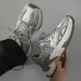 designer Shoes 2026 New Men's Chunky Dad Fashionable Mesh Breathable Sports Sneakers Casual Mecha Style Platform Shoes_desvips.com